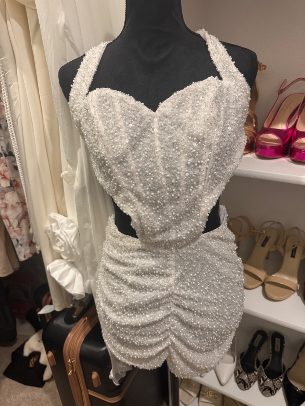 Embellished oh Polly mini dress - Picture 2 of 3